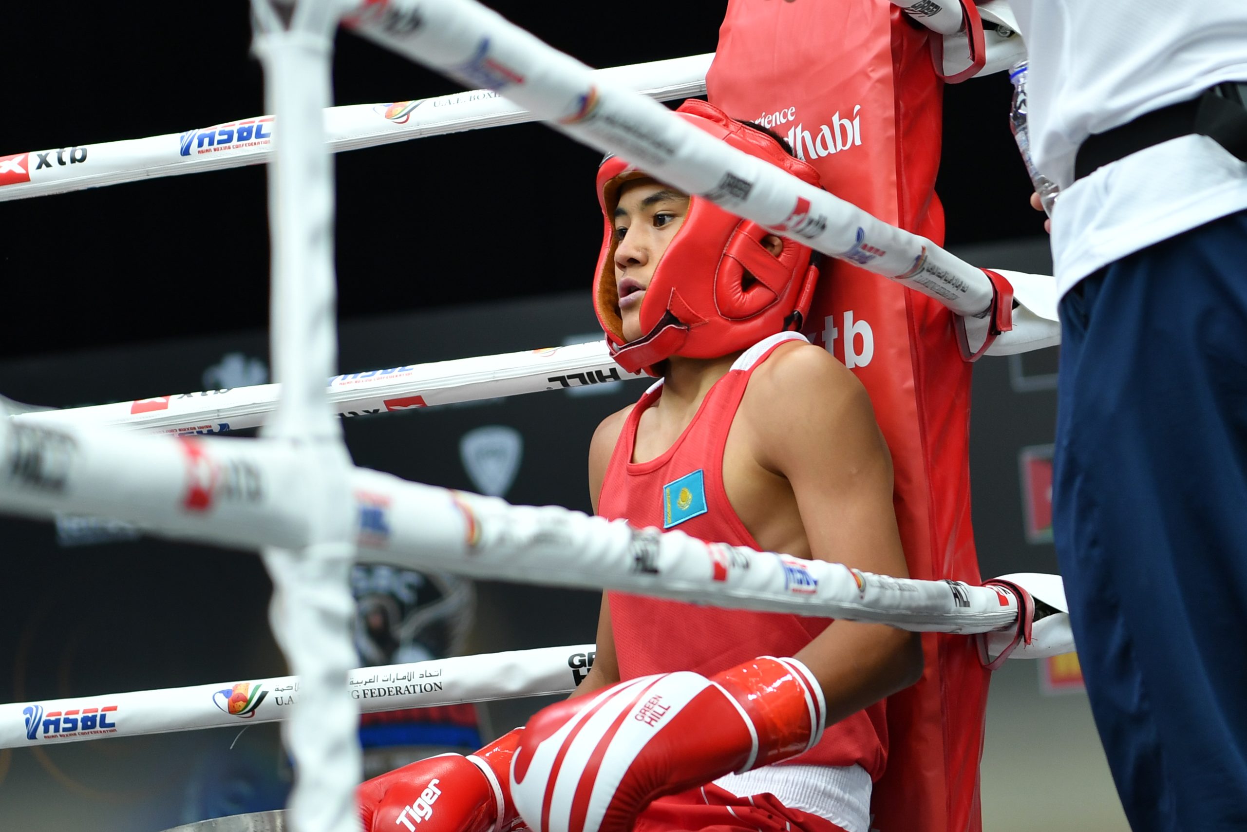 Mukhit and Lalthanpuia had the best contest in the ASBC Asian Junior & Schoolboys & Schoolgirls Boxing Championships on Day1