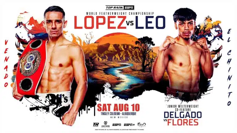 Lopez vs. Leo this Saturday for IBF featherweight title