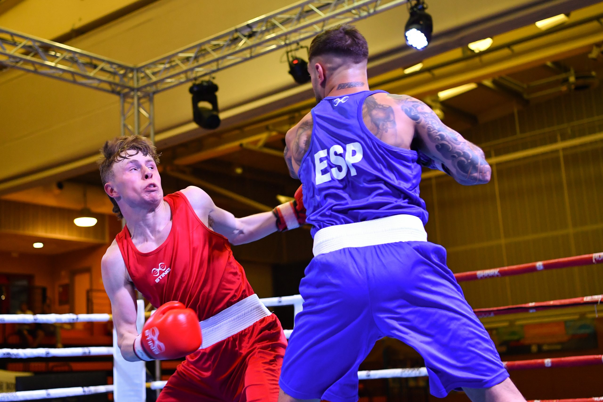 England’s Reece Readshaw defeated a European Champion in Mostoles on Day1