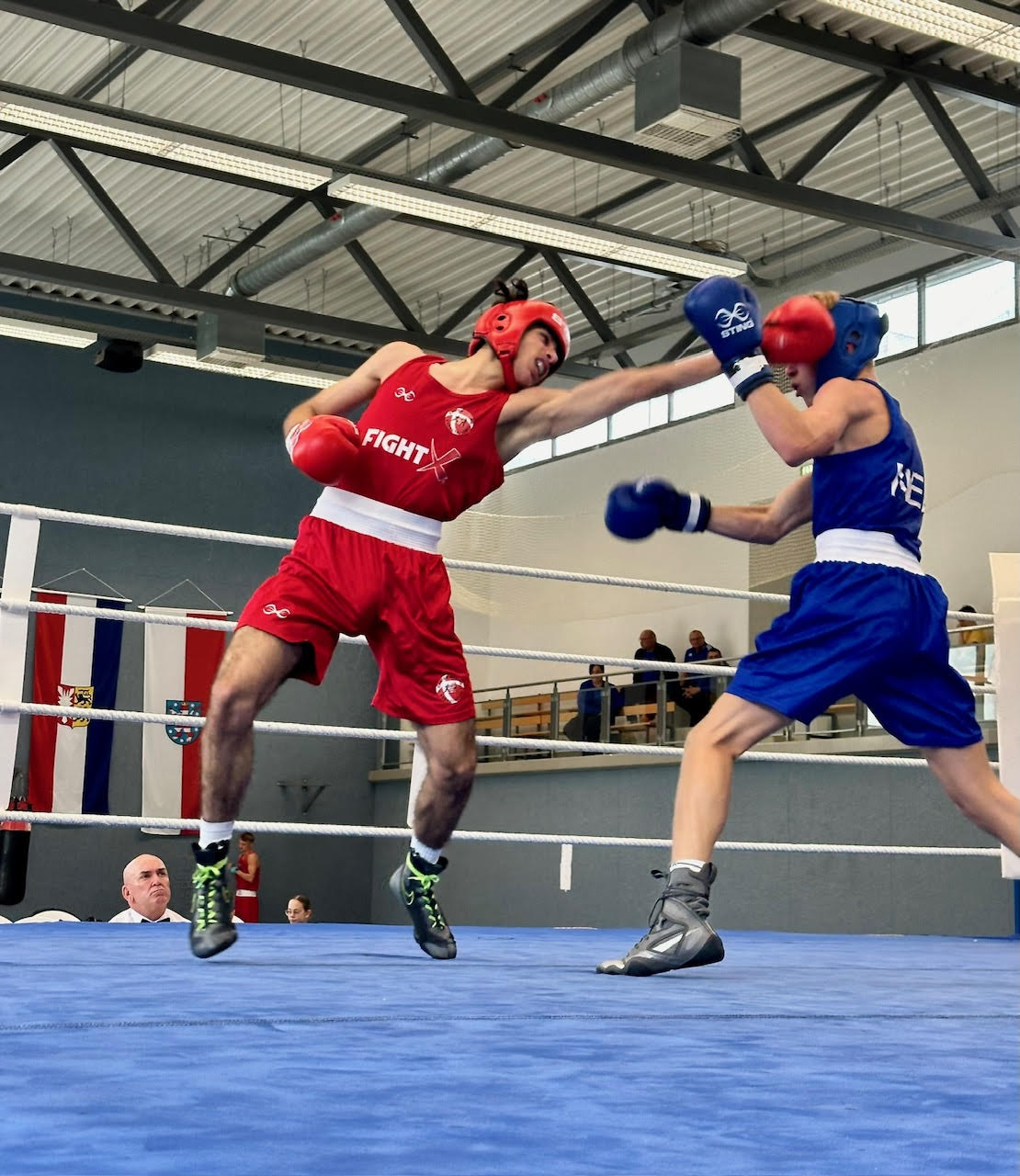 Liz Thijssen and Calvin Mattern were announced as the Best Boxers of the German U17 Open