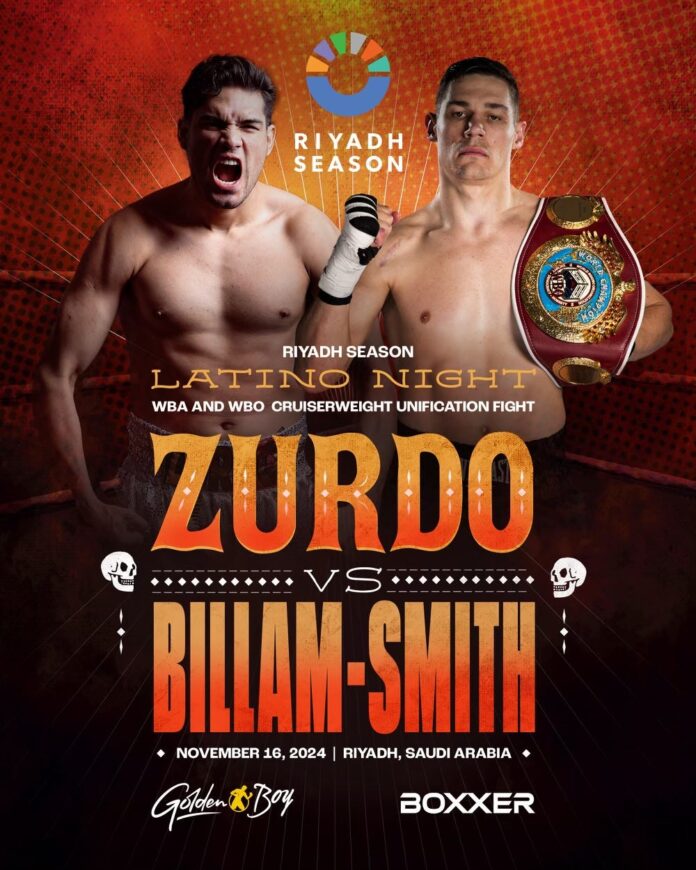 Official, Ramirez vs. Billam Smith on November 16 in Riyadh