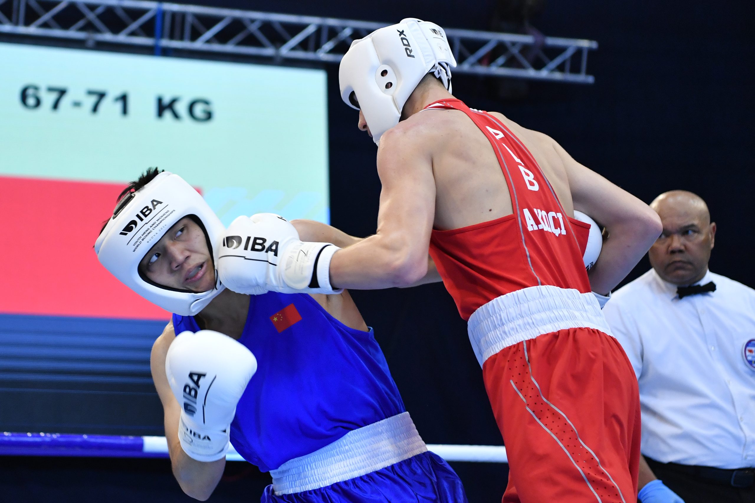 Albania’s Ahmed Koci eliminated a top Chinese boxer in Budva