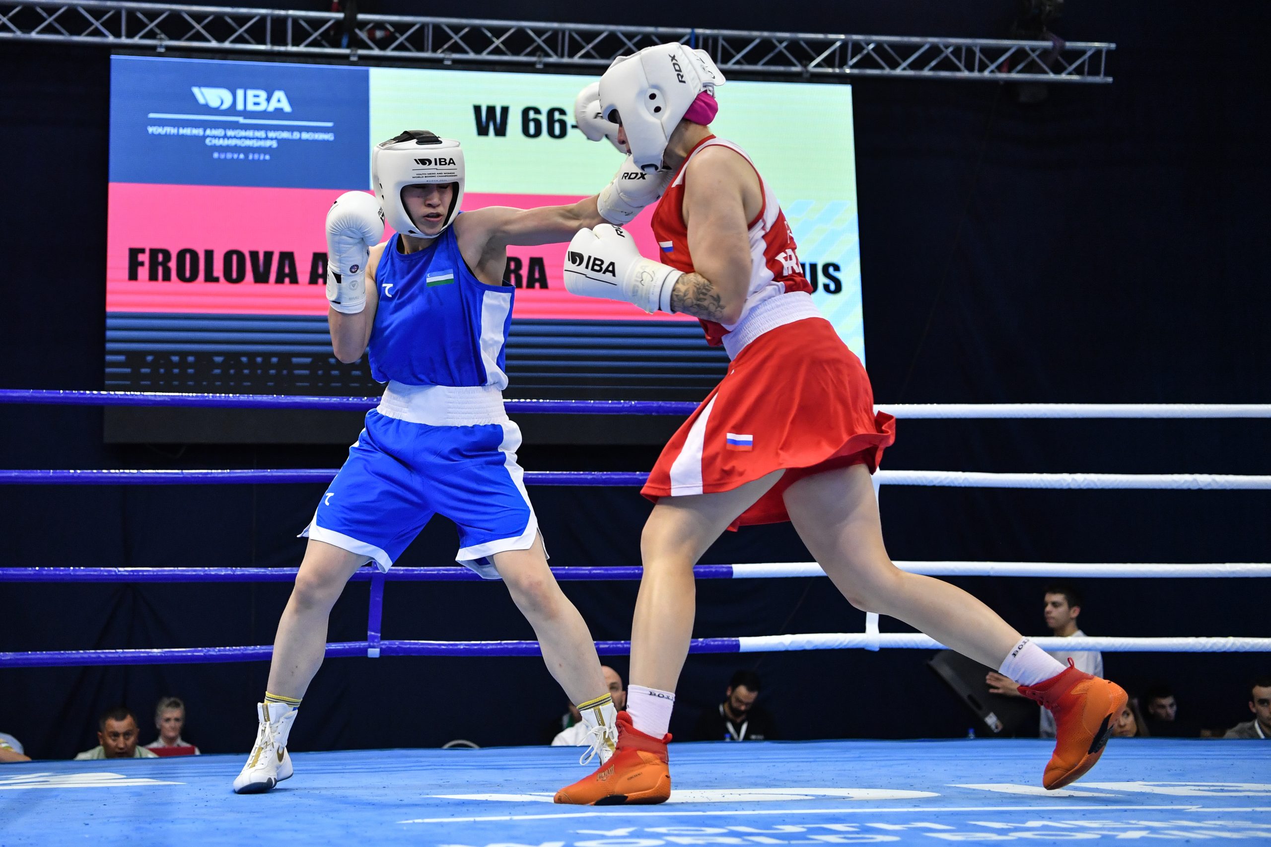 Gutierrez and Toirova were the happiest girls in the fifth session