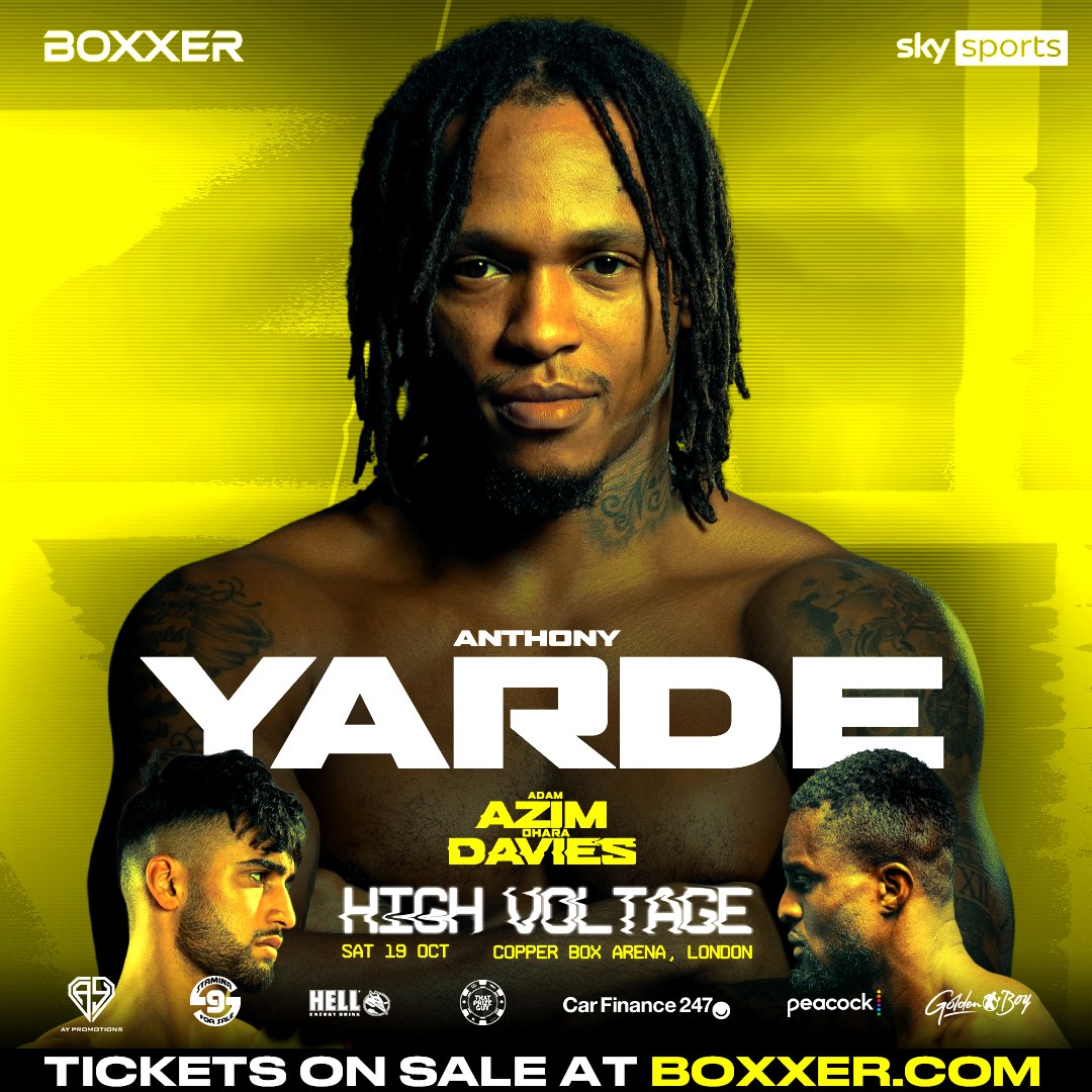 Yarde will return on October 19