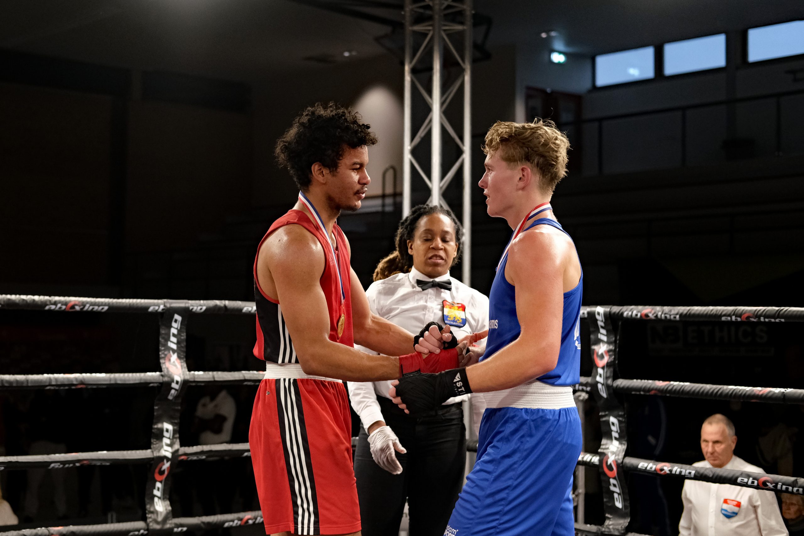 Fabian Williams and Jenairo Gomes eliminated tough opponents at the Dutch National Championships