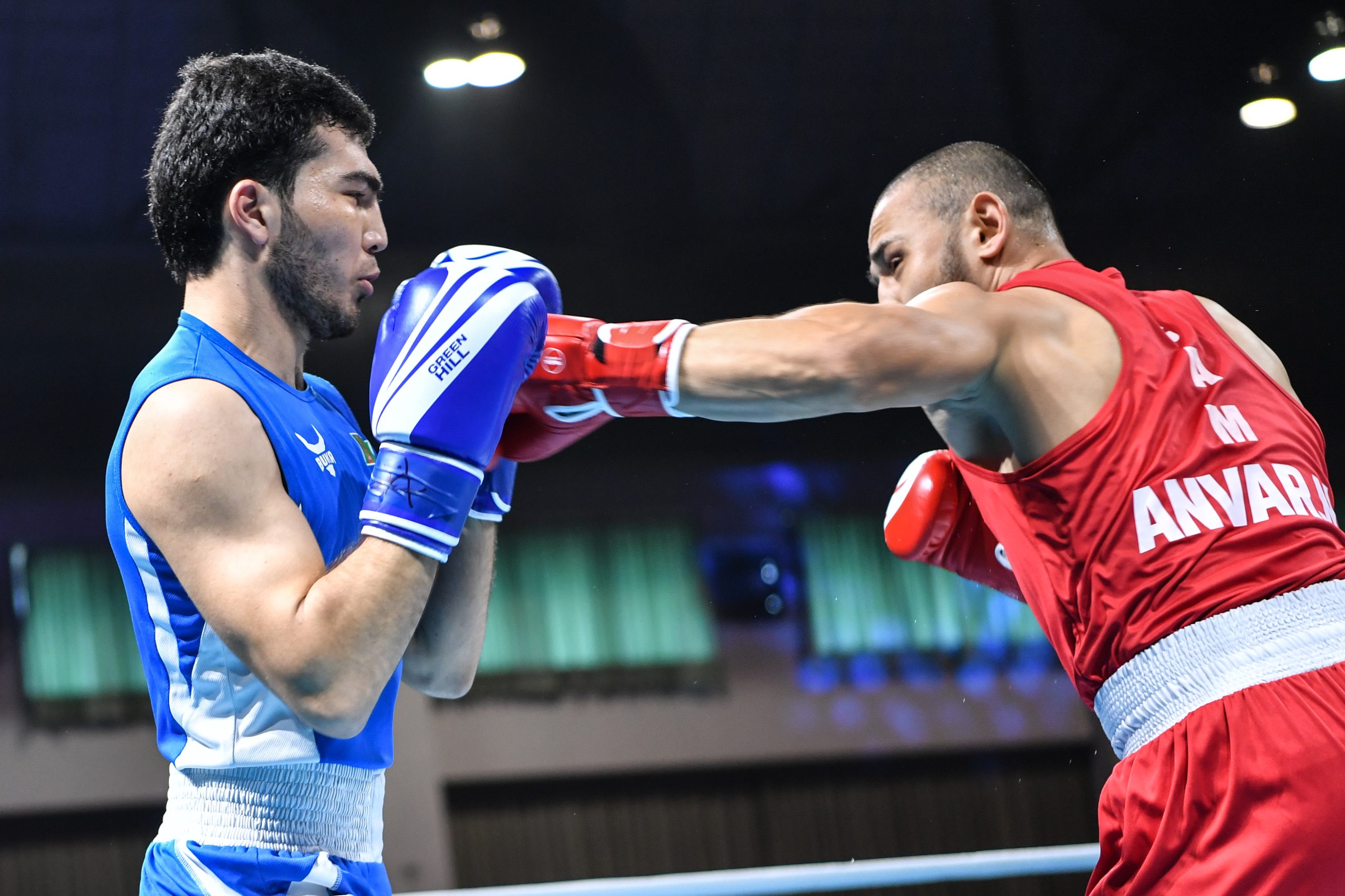 Knockouts in the quarter-finals of the ASBC Asian Boxing Championships