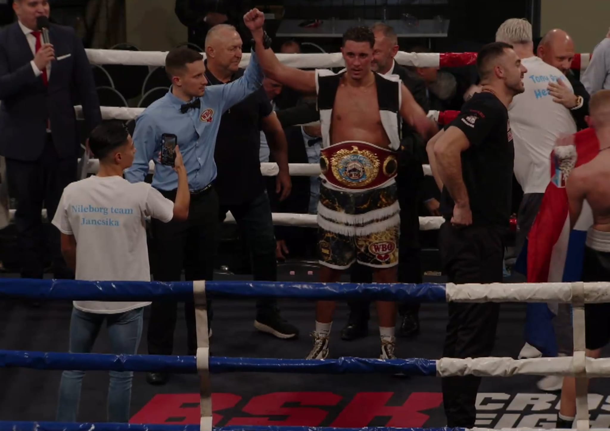 Nileborg defeats Kuzman, wins WBO Youth super-middleweight title