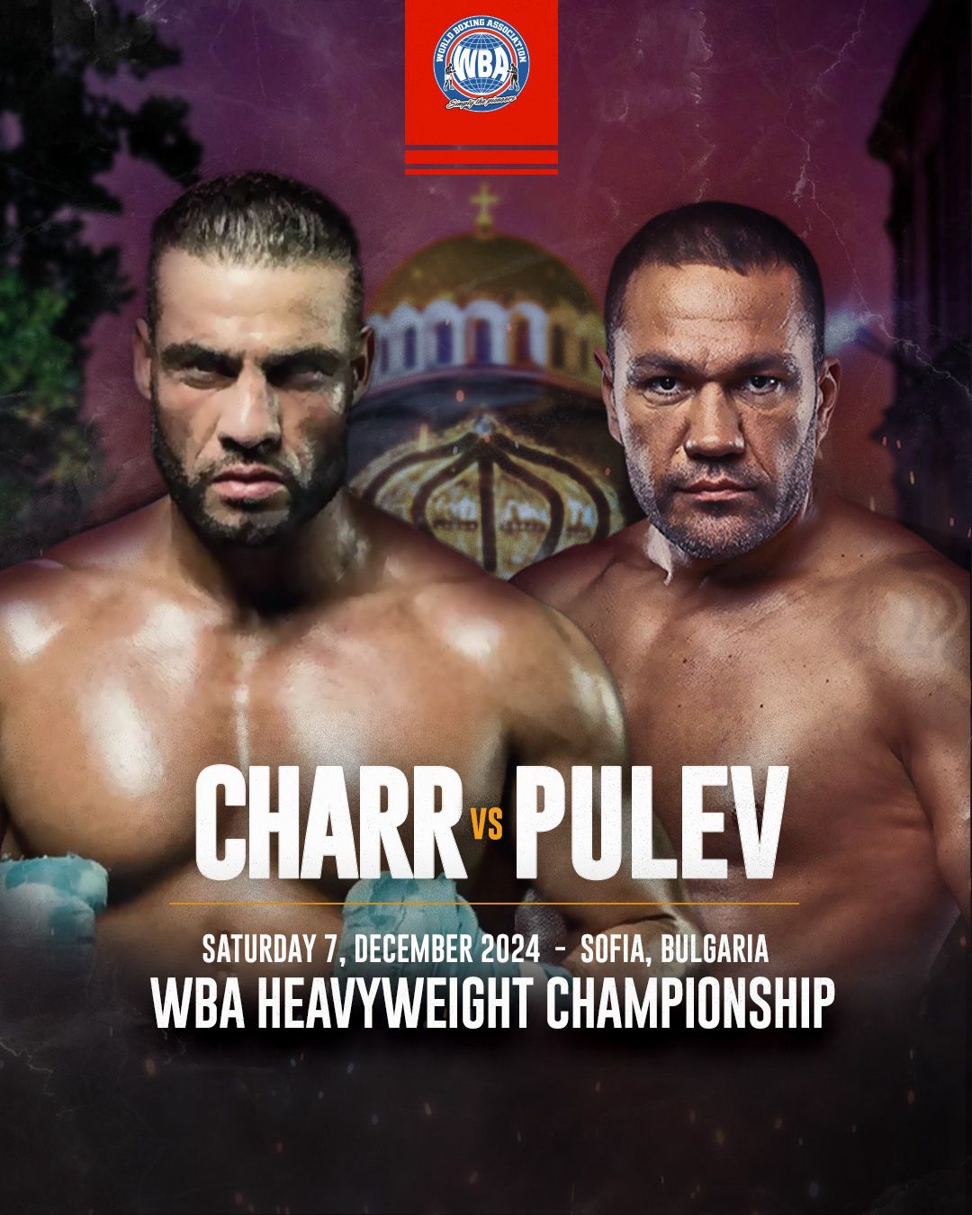 Charr vs. Pulev for WBA heavyweight title on Saturday in Sofia