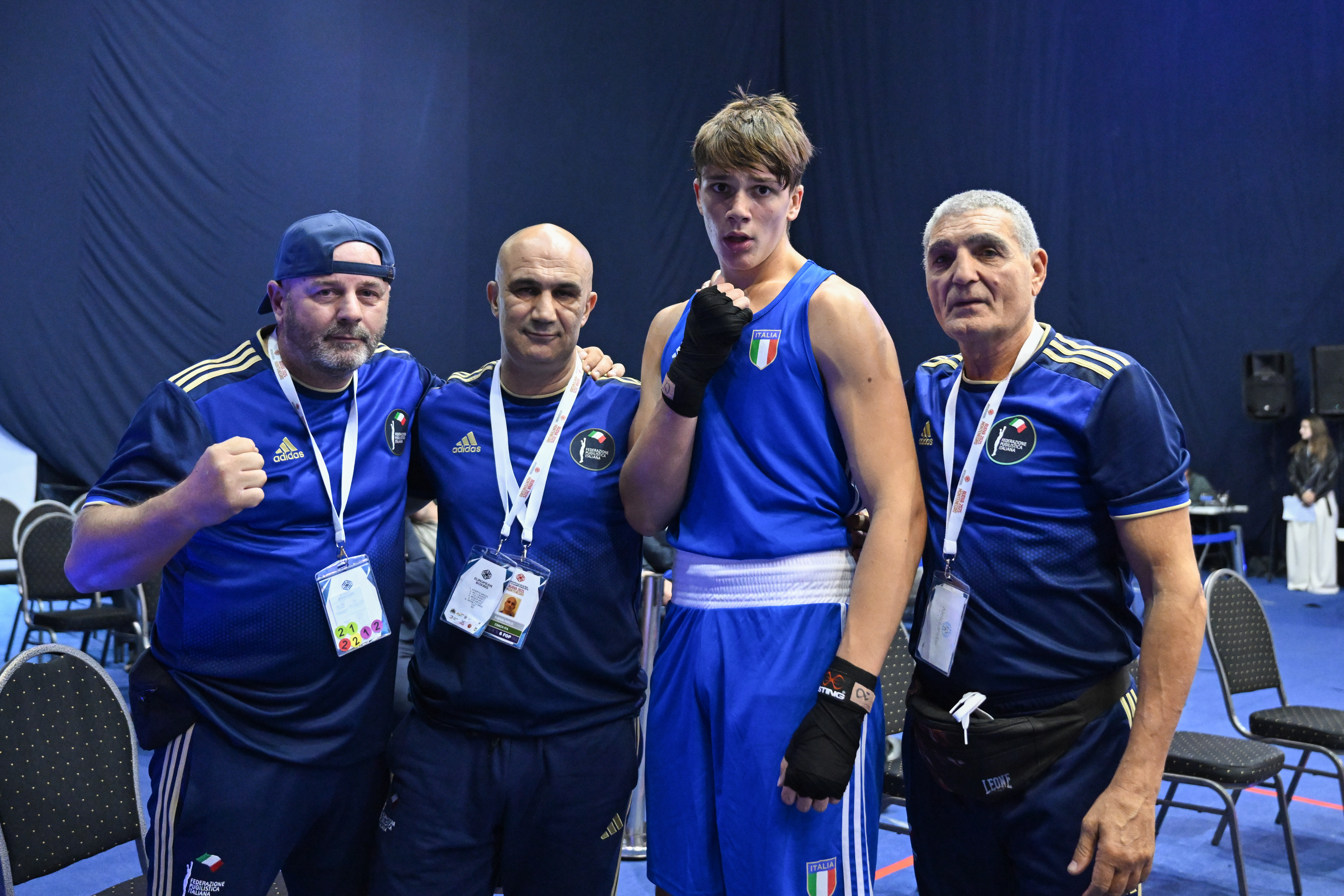 The Italians won tough U15 battles in th...