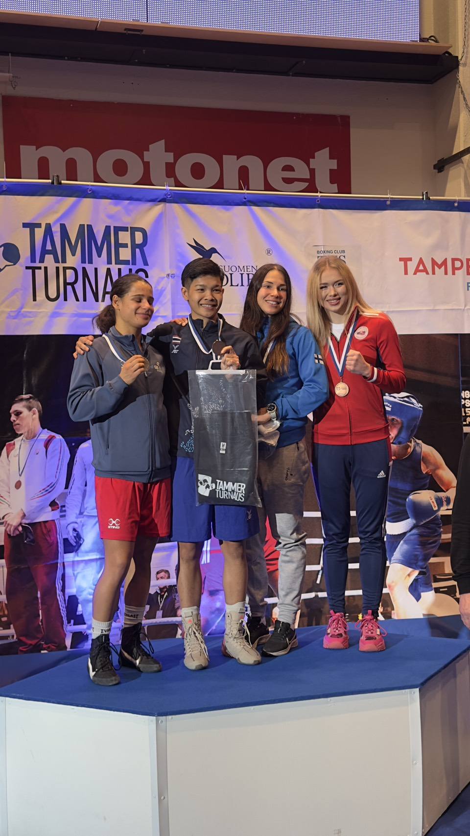 Switzerland’s Anna Jenni and Norway’...