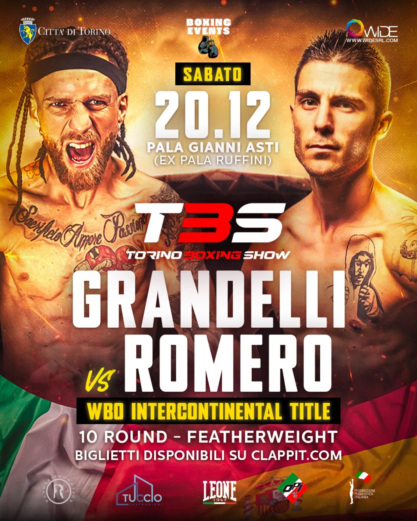 Grandelli vs. Romero for WBC Inter-Conti...