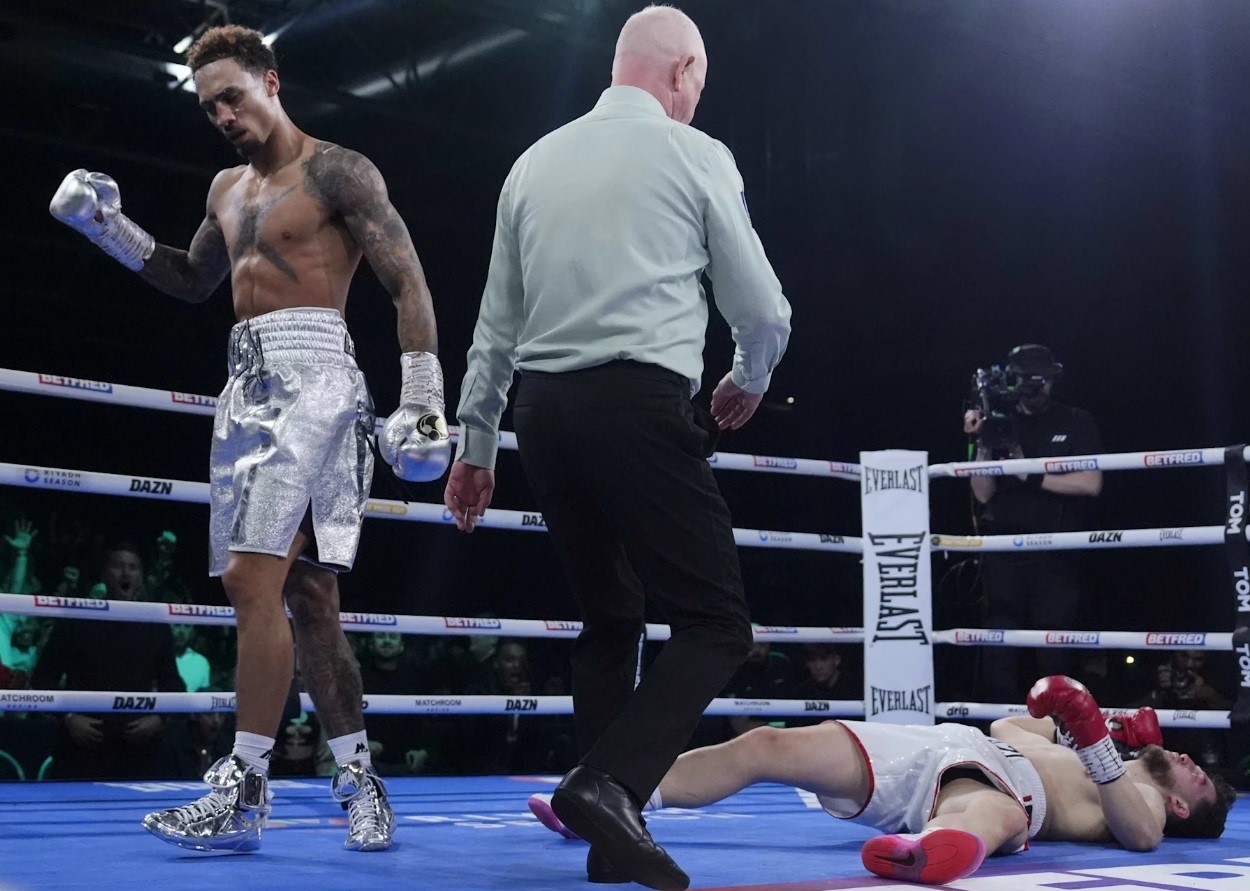 Whittaker with a brutal first round KO victory over Gavazi